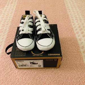 Black Infant Converse